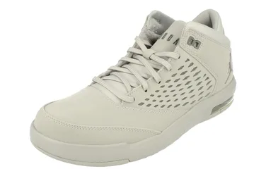 Air Jordan Flight Origin 4 Mens Basketball Trainers Grey - Size Uk 8.5