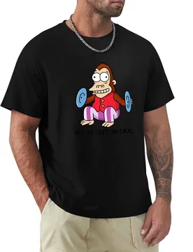 Monkey with Cymbals T-Shirt hippie clothes cute clothes vintage T-shirts man slim fit t shirts for men - Aliexpress - FashionsVida
