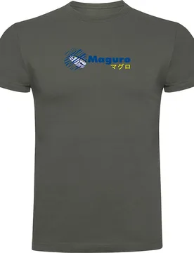 Maguro Short Sleeve T-shirt Dark Army Green M Men - Kruskis - FashionsVida