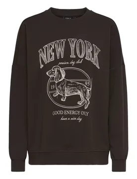 ONLBILA L/S BEAR O-NECK SWT female - S - FashionsVida