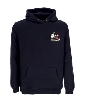Felpa Cappuccio Uomo Ttg Smash Hood Black - Independent - FashionsVida