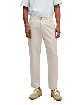 Pantalon 21010839 Relaxed Fit Light Grey 36 - Salsa Jeans - FashionsVida