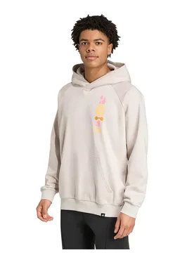 Sweat à Capuche Power Graphic Wonder Alumina / Multicolor M - Adidas - FashionsVida