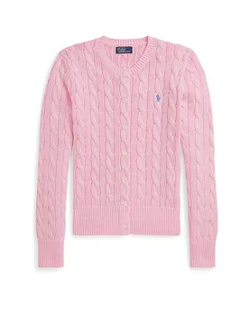 POLO Cardigan Slim Fit rosa XS damen - Ralph Lauren - FashionsVida