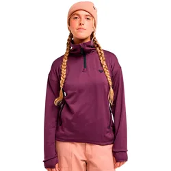 Sweat à Demi-zip Snowstride Blackberry Wine M