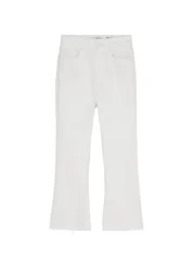 DENIM TROUSER, HIGH WAIST, FLARED F female