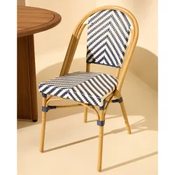 Silla de jardín de aluminio Bistro