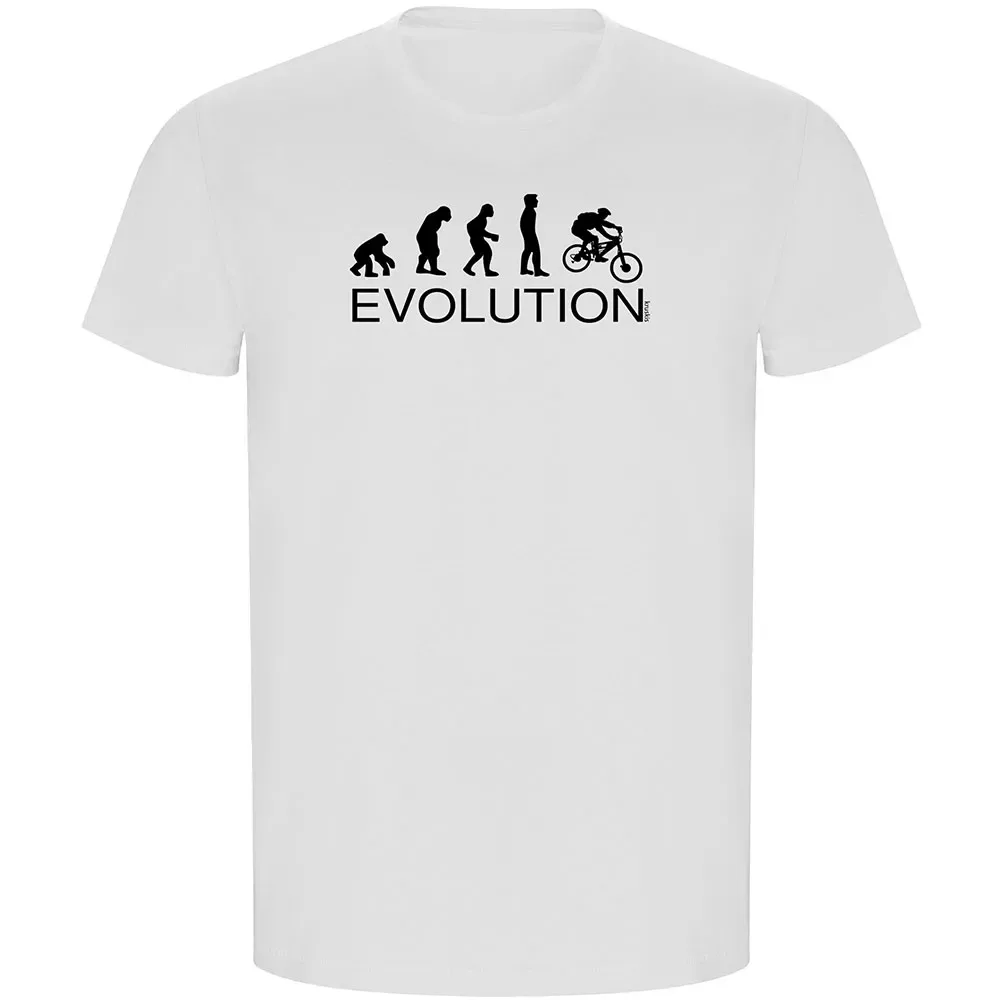 Maglietta A Maniche Corte Evolution Mtb Eco White - Kruskis - FashionsVida