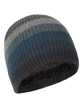 Mirka Mens Borg Lined Thermal Beanie - Dark Grey - Dark Grey - Size: ONE - Mountain Warehouse - FashionsVida