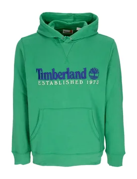 Felpa Cappuccio Uomo L/s 50th Anniversary Est Hoodie Celtic Green - Timberland - FashionsVida
