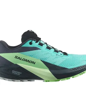 Scarpe Da Trail Running Sense Ride 5 Gore-tex® Blue Radiance / Green Ash / India Ink EU 36 - Salomon - FashionsVida