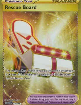 Pokemon SV Twilight Masquerade 225/167 Rescue Board (Secret Rare) - Pokémon - FashionsVida