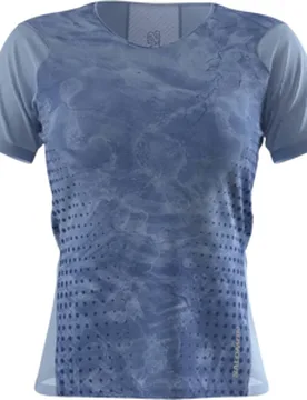 Sense Aero SS Laufshirt Damen Blau Gr. M - Salomon - FashionsVida