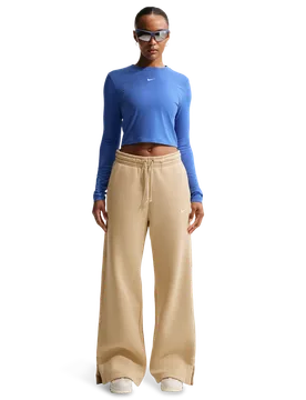 Sportswear Donna - Pantaloni Beige - Taglia 44 - Jersey di cotone 44 - Nike - FashionsVida
