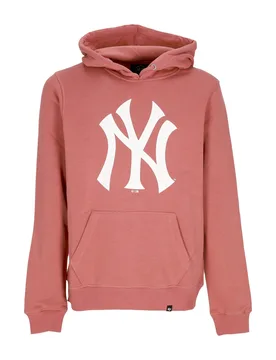 Felpa Cappuccio Uomo Mlb Burnside Hoodie Neyyan Sedona Pink - 47 BRAND - FashionsVida