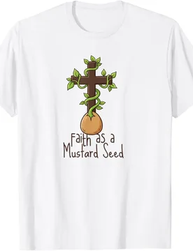 Faith As A Mustard Seed Graphic Tee Religious Christian Men's Baseball Cap - Aliexpress - FashionsVida