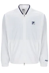 Off White Unisex Tennis Warm-Up Jacket - XS
