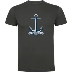 Anchor Short Sleeve T-shirt Dark Grey L Men