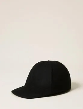 Casquette de baseball en drap de laine - TWINSET - FashionsVida