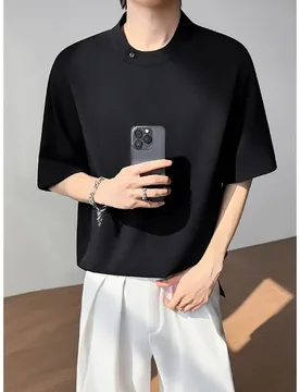 Summer New Style Silk Round-neck Chinese-style Long-sleeved Shirt T-shirt - Aliexpress - FashionsVida