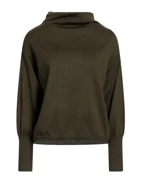 Rollkragenpullover Damen Militärgrün 32,34,36,38 Damen - ARAGONA - FashionsVida
