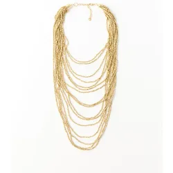 Sfera - Collar cuentas metálicas