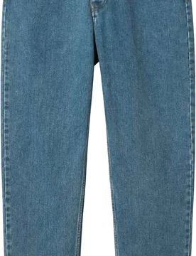 Jean décontracté en coton biologique - Newel Pant Denim Blue Stone Bleached en Coton - Taille 44 FR - Bleu - Carhartt WIP - FashionsVida