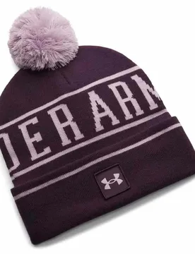 Bonnet Halftime Pom Purple / Mauve Pink One Size - Under armour - FashionsVida