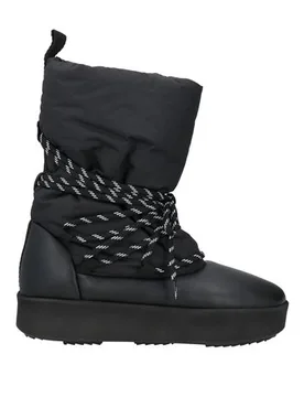 Botines de caña alta Mujer Negro 38,40 Mujer - Piumestudio - FashionsVida