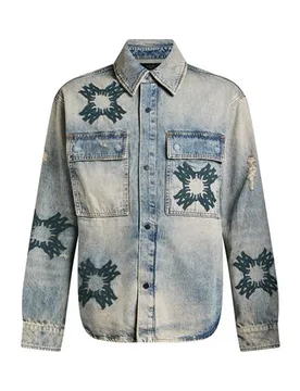 Camisa vaquera Hombre Azul profundo M,S Hombre - AMIRI - FashionsVida
