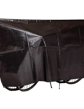Funda bici international imp 2 bicis protector bicicleta Negro (UNICA) - Vk - FashionsVida
