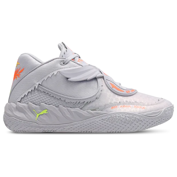 MB.05 Men's Sneakers - Grey - Size 7 - Mesh/Synthetic - Grey - Size: 7 - Puma - FashionsVida