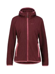 Damen Fleecejacke Jamundi Hoodie dunkelrot S W