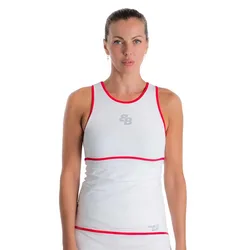 Capri Sleeveless T-shirt White S