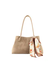 Borsa in pelle - Shopper SOHIE GRANDE crema