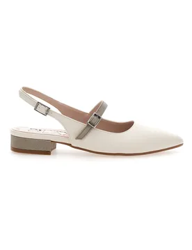 Ballerine Panna Slingback 3888 37 - PITTARELLO GLAM - FashionsVida