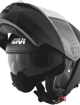 Casco Moto Modulare P/J X.20S Mono Nero Opaco taglia XL - GIVI - FashionsVida