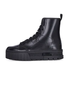 Scarponcino Alto Donna Mayze Boot X Dua Lipa Black - Puma - FashionsVida