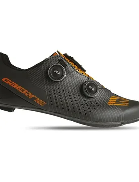 Scarpe Da Strada G.fuga Matt Black / Orange - Gaerne - FashionsVida