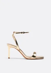 Sandalen mit feinem Absatz GOLD 36