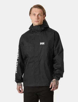 Men's Ervik Fully Waterproof Jacket Black M - Black - Male - Helly Hansen - FashionsVida
