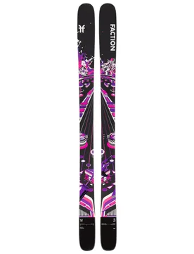 Skis all-mountain / freeride - Prodigy 3 2026 - Taille 178 cm - Noir - Faction - FashionsVida