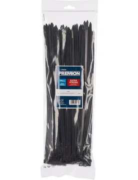 Bridas Nylon 7,6 x 370 mm 100 Uds Negras - Varo - FashionsVida