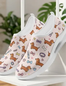 XIXIRIMIDO Slip-on Wide-toed Shoe Nurse Shoes Men's Sneakers and Casual Shoes Zapatillas de Mujer Tenis Feminino Dachshund - Aliexpress - FashionsVida