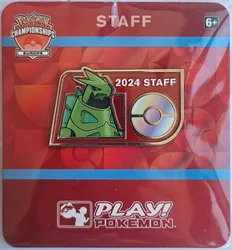 Pokemon EUIC STAFF 2024 Iron Thorns Pin Badge