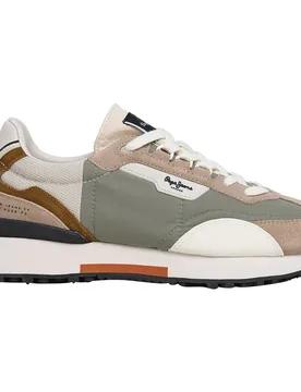 Sneaker Archer Block Sandy Beige EU 46 - Pepe jeans - FashionsVida