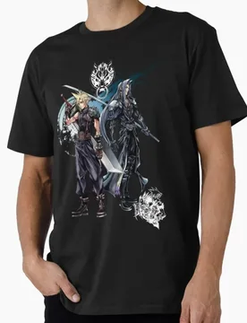 FFantasy 0513 Final Fantasy Game Gift T shirt for RPG gamer 100% cotton Short Sleeve Graphic Clothes All size tops S-6XL - Aliexpress - FashionsVida
