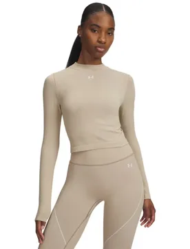 T-shirt à Manches Longues Vanish Seamless Brown M - Under armour - FashionsVida