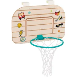 Set baloncesto madera para puerta B Toys