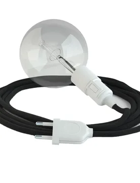 Cables Suspension Luminaire Rc04 3 M Black / White One Size - Creative - FashionsVida